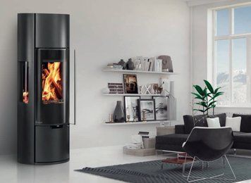 Піч панорамне скло Ember E15 XL VG Stahl 1675369149 фото