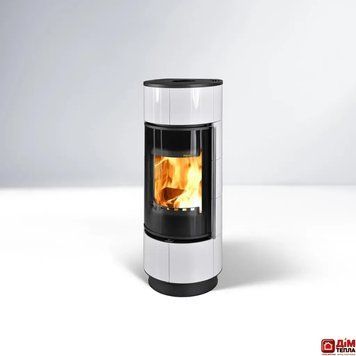 Піч-камін Thorma ATIKA Ceramic EXTRA белый глянцевый F9489652011 фото