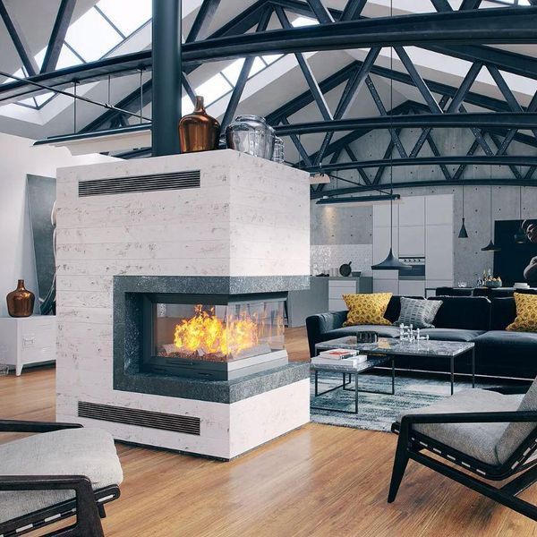 Вентиляційна решітка Darco Ventlab LOFT 350x60 мм, чорна+хром Вентиляційна решітка Darco Ventlab LOFT 350x60 мм, чорна+хром фото