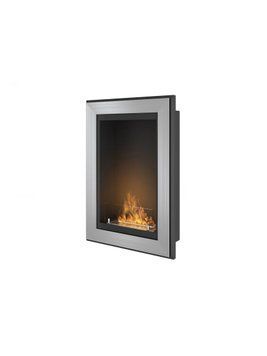 Біокамін Simple Fire FRAME 550 Inox зі склом Біокамін Simple Fire FRAME 550 Inox зі склом фото