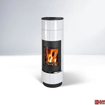 Піч-камін Thorma DELIA Ceramic STANDARD white F9489212010 фото