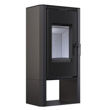 Сталева піч BOKAR Aston WD 4380 ( 9,0 кв ) white ceramatex Сталева піч BOKAR Aston WD 4380 ( 9,0 кв ) white ceramatex фото