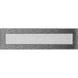 Камінна решітка Kratki чорно-срібна 11x42 42CS фото 1