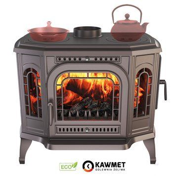 Чавунна піч з варильною поверхнею KAWMET P7 (10.5 kW) CookTop LB/PB ECO Чавунна піч з варильною поверхнею KAWMET P7 (10.5 kW) CookTop LB ECO фото