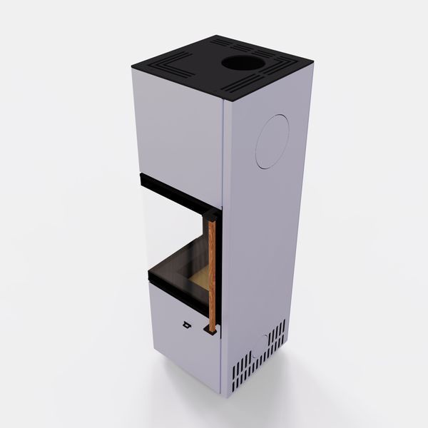 Піч сталева кутова M-Fire Corfu 9kW Модель: MFireCorfu фото